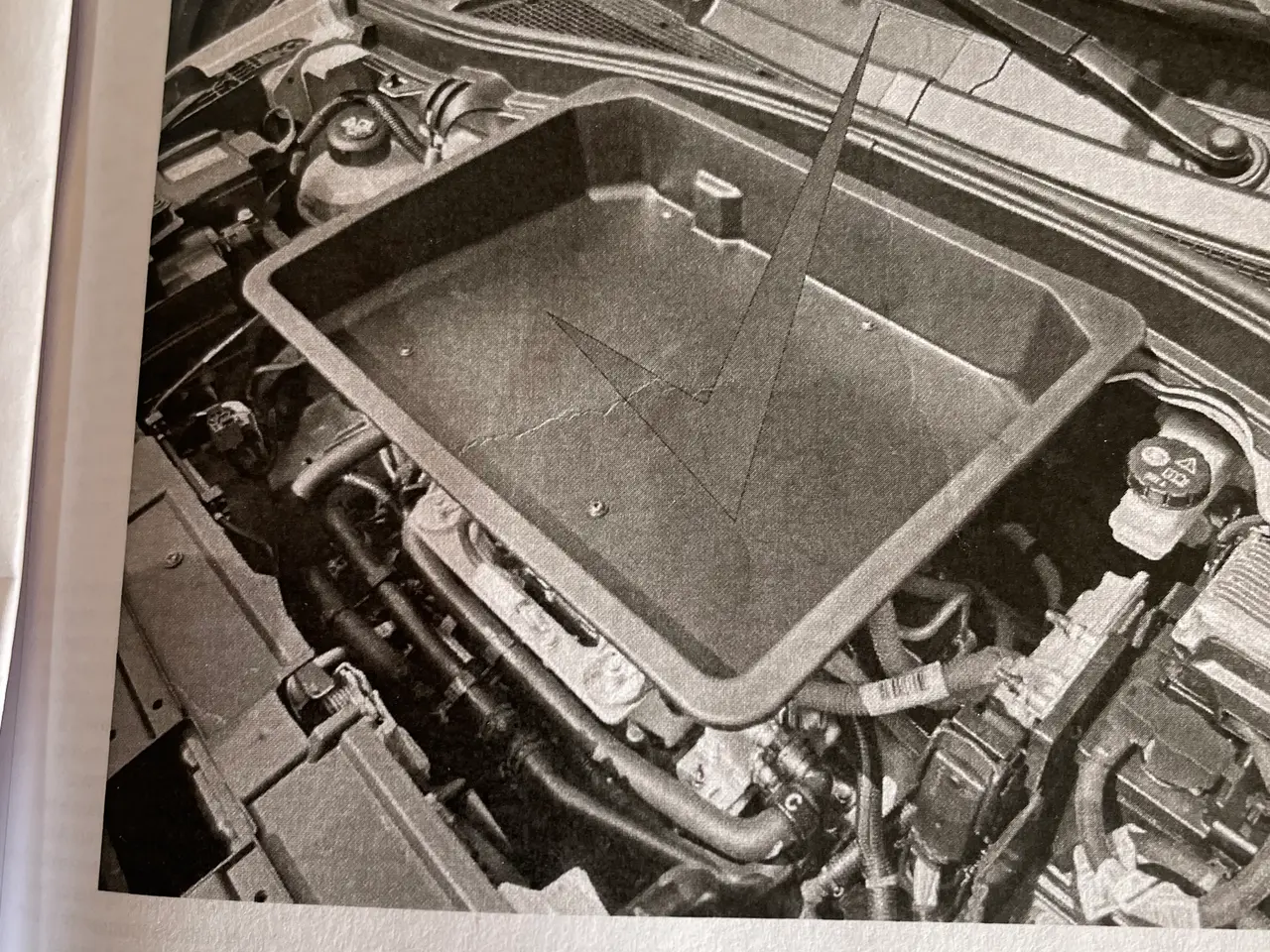 Billede 1 - e C3 Motorrumsbakke