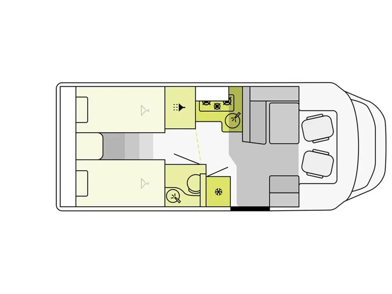 Billede 24 - 2025 - Etrusco T 7400 SB Aut Etrusco By Hymer – Italiensk Kvalitet og Komfort fra Hinshøj Caravan