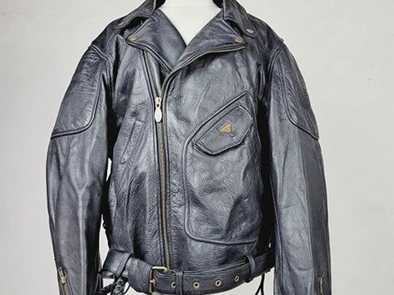 Billede 1 - ⭐️- FIRST GEAR Biker Classic Læderjakke XL