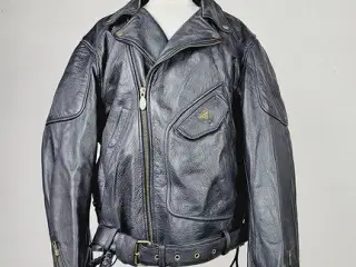 ⭐️- FIRST GEAR Biker Classic Læderjakke XL