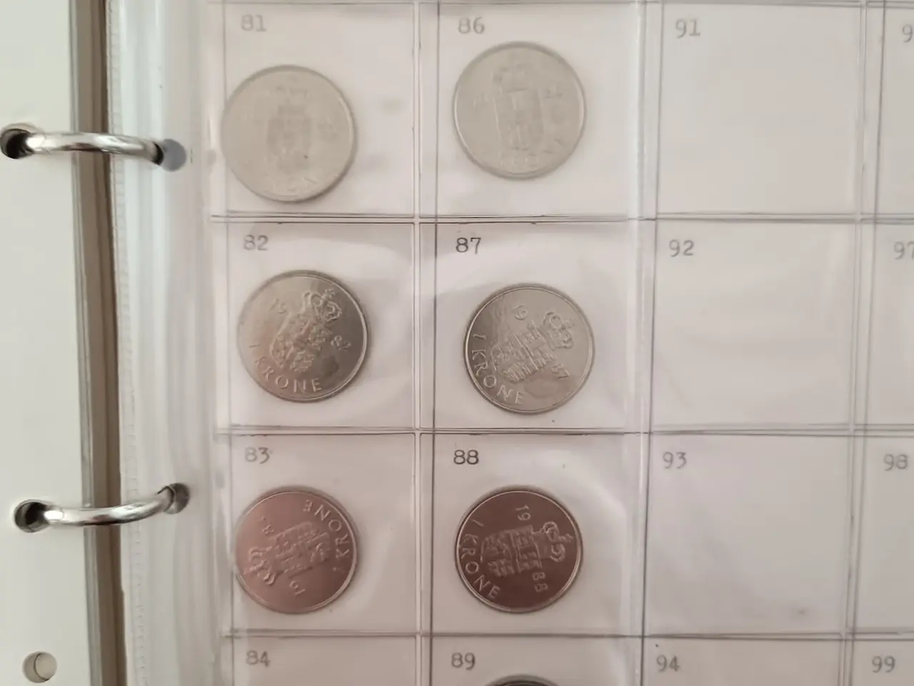 Billede 14 - Danske mønter i album