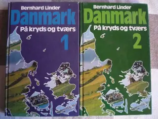 Danmark på kryds og tværs, bind 1 og 2