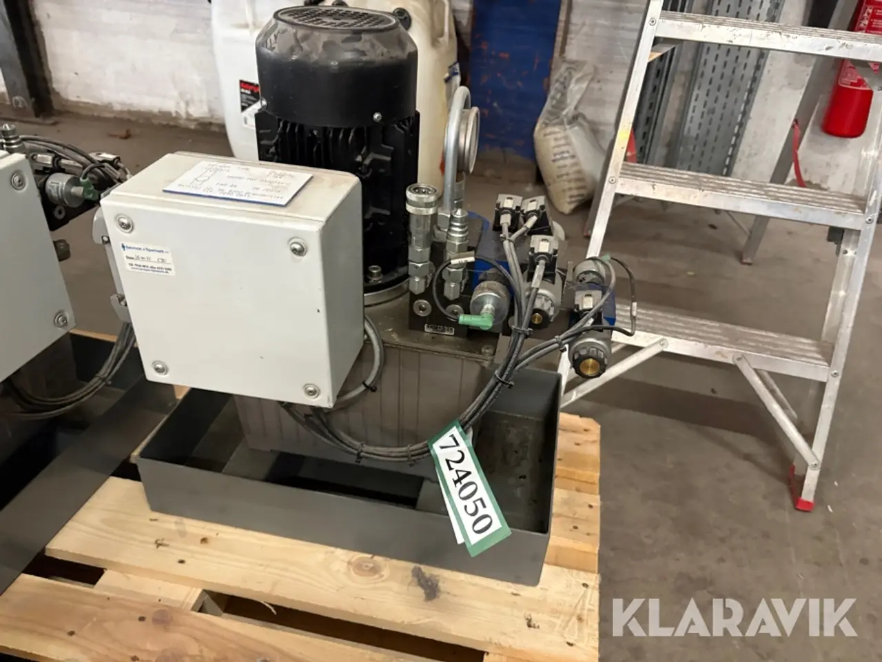 Billede 2 - Hydraulik pumpestation Serman Tipsmark PS 20L