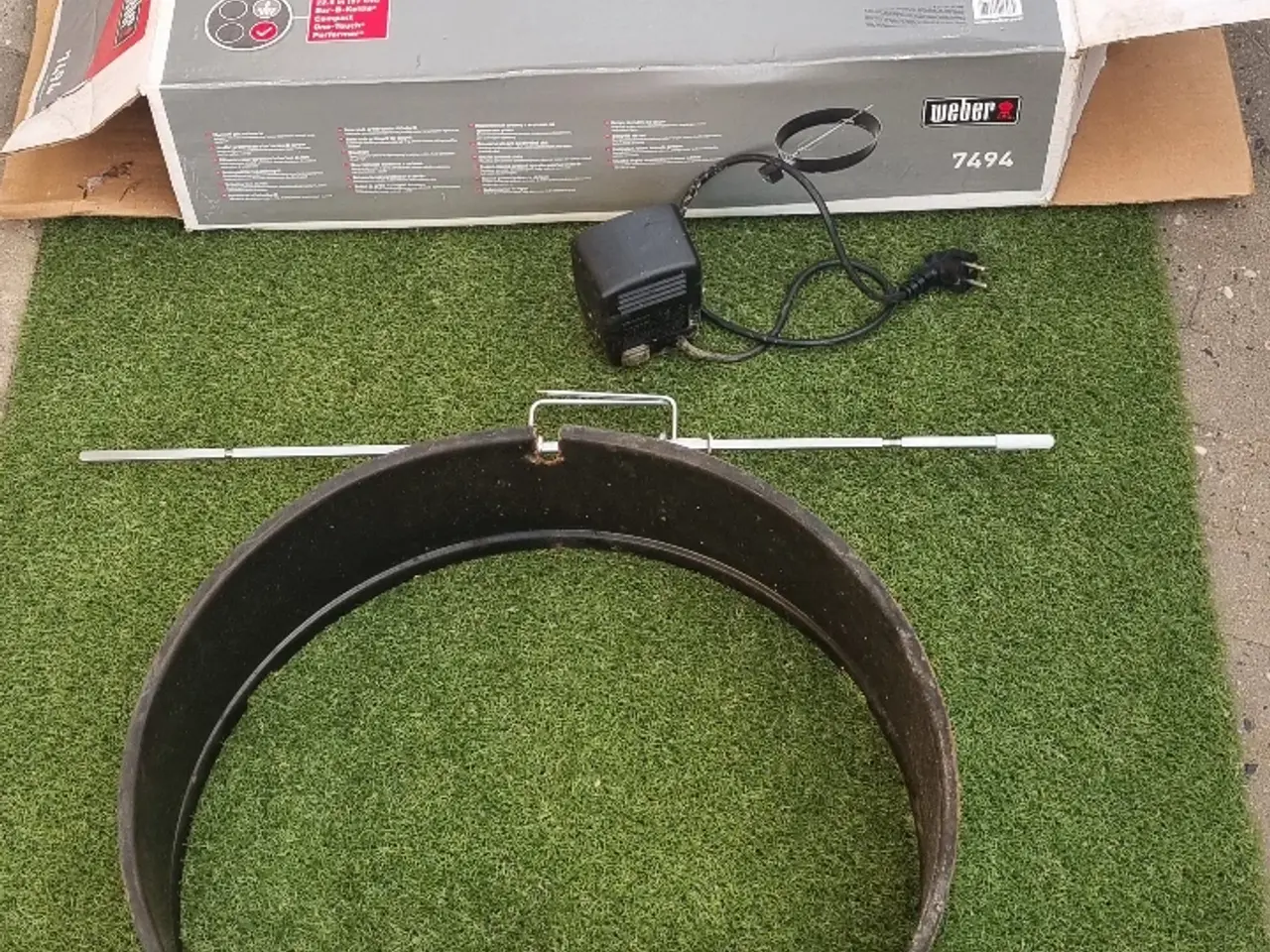 Billede 4 - Weber Rotisseri til 57 cm kuglegrill - 7494