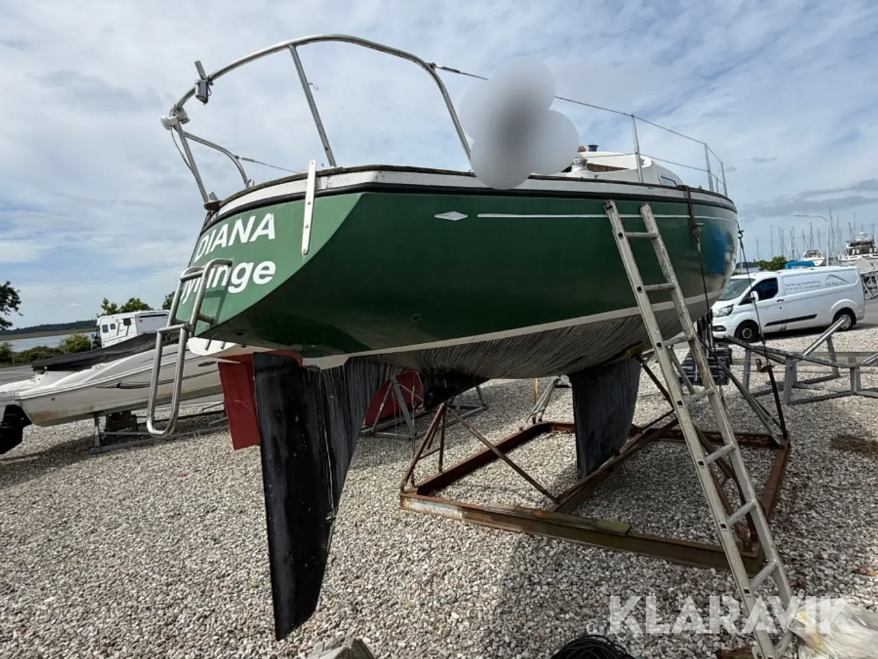Billede 3 - Båd med stativ Shipman 18