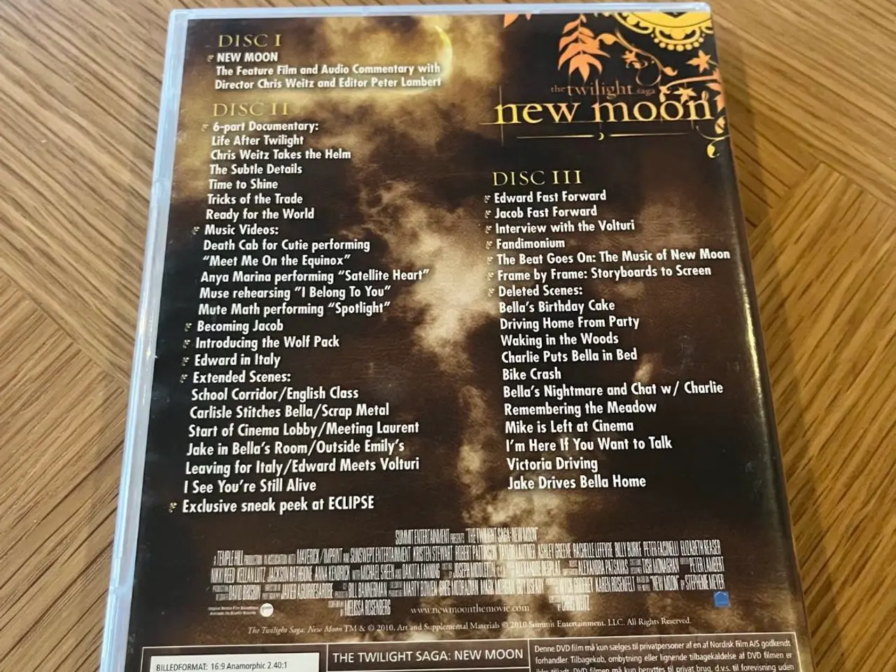 Billede 2 - The Twilight Saga New Moon 3-disc fan edition