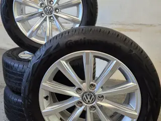 VW "LONDON" MODEL ORIGINAL ALUFÆLGE MED SOMMERDÆK