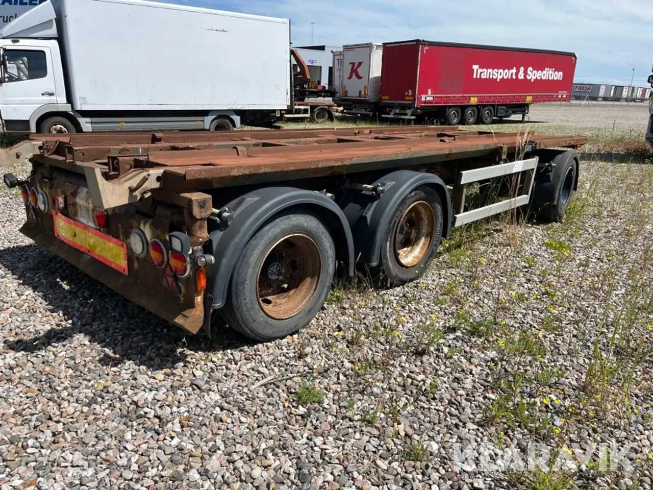 Billede 3 - Overførselsanhænger Wabco 3-akslet