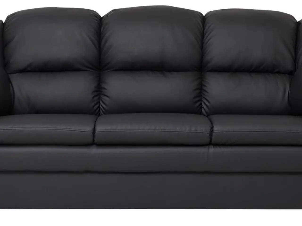 Billede 6 - Tønder 3+2 personers sofasæt i Soft PU - sort