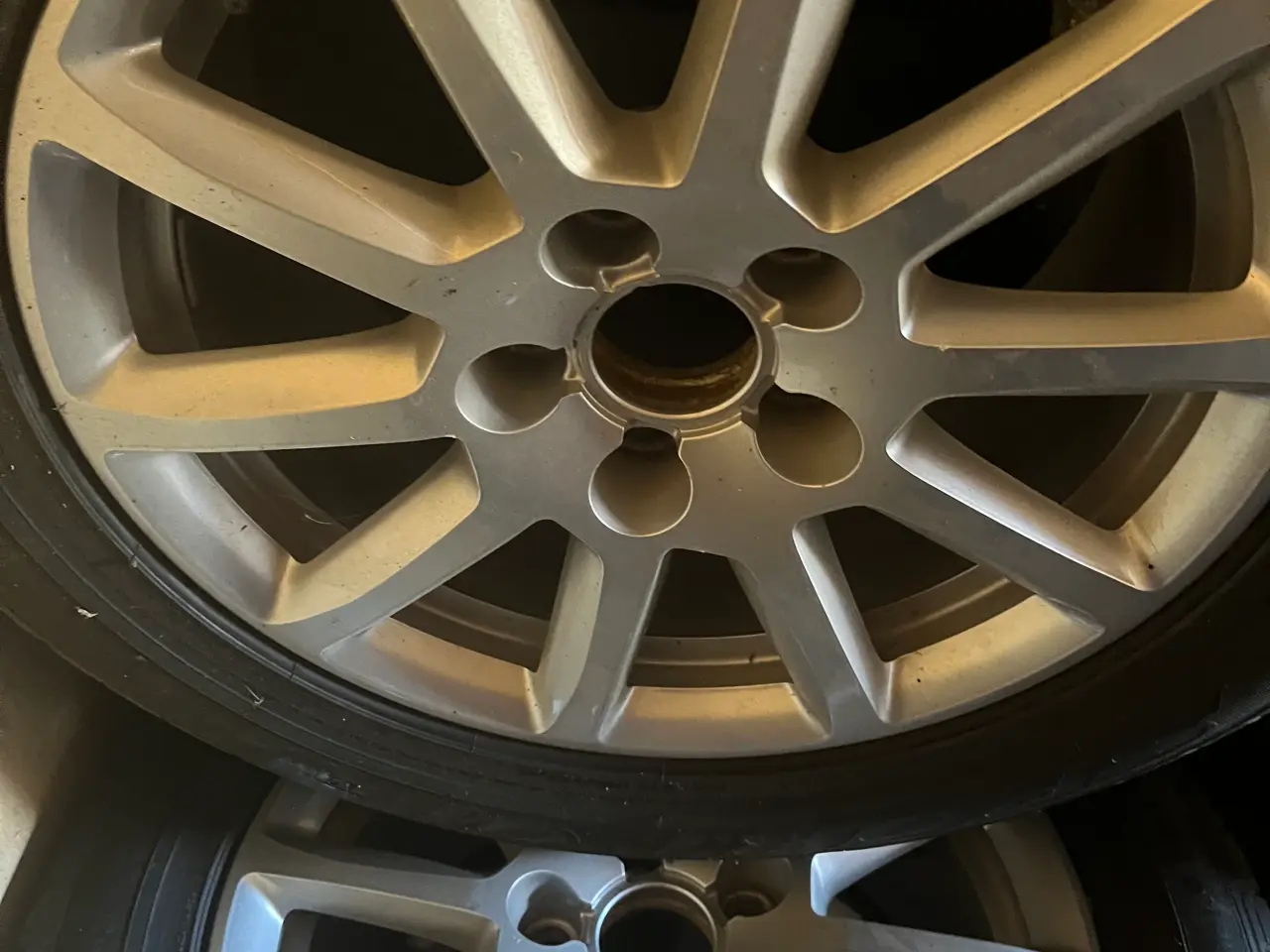 Billede 1 - Alu fælge med dæk Audi A4 OSV