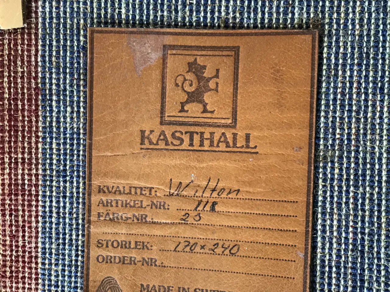Billede 3 - Lasthal tæpper 170*240
