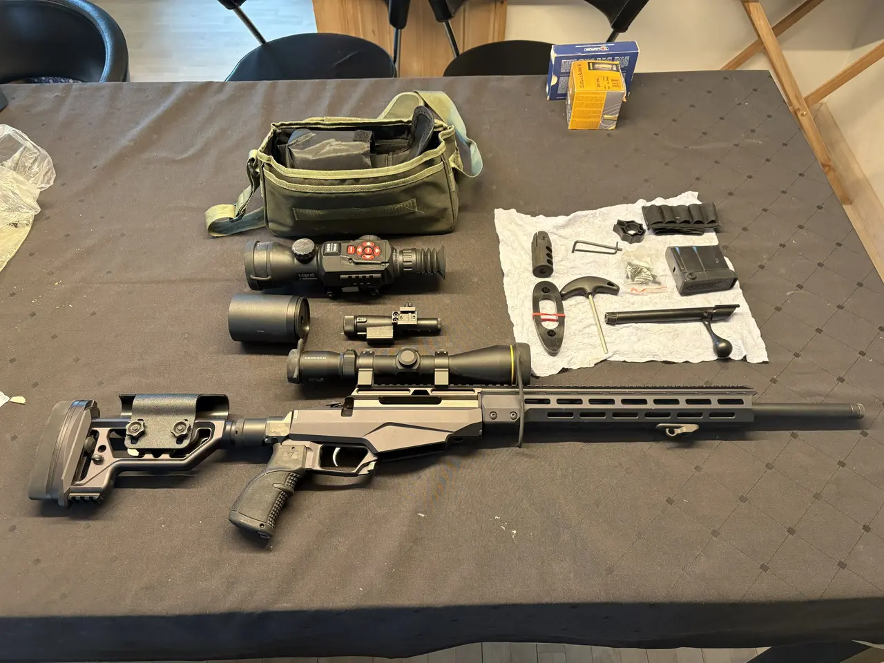 Billede 3 - Flot næsten ubrugt Tikka T3x Tac A1 308win Riffel