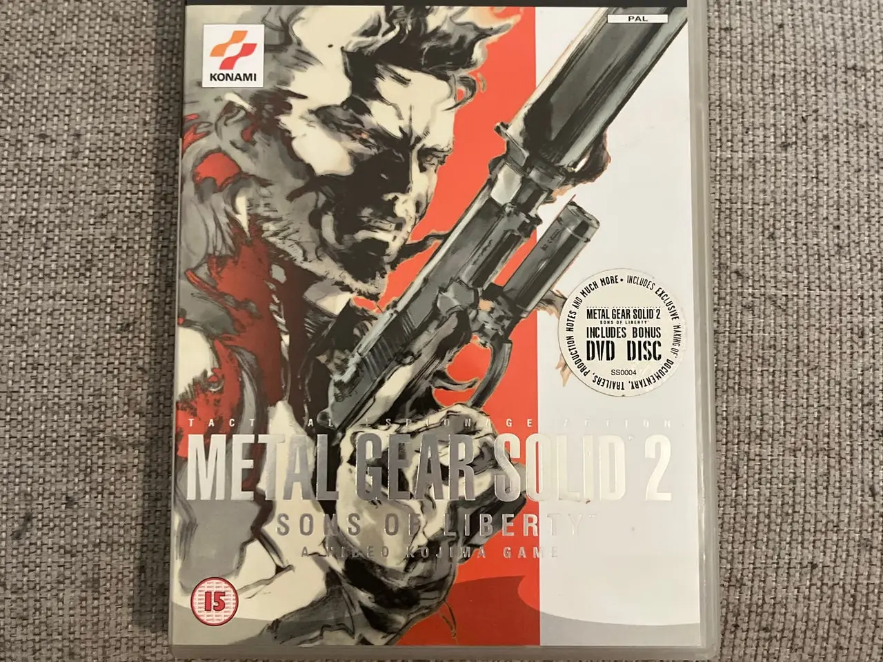Billede 1 - Metal Gear Solid 2 (Konami) - PlayStation 2 spil