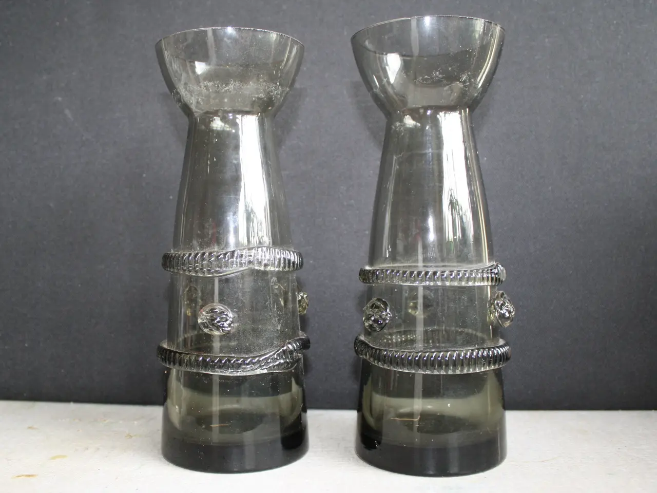 Billede 1 - 2 gamle hyacintglas