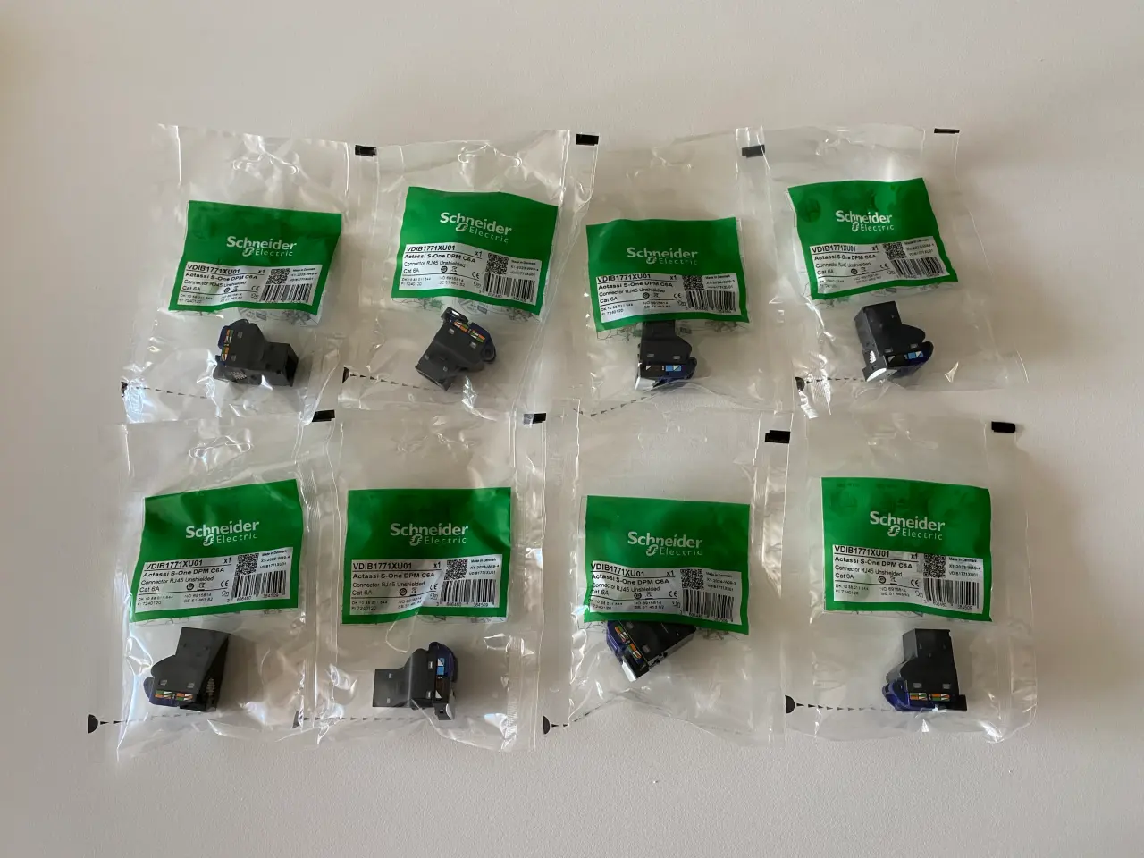 Billede 5 - Dataudtag,1,5 modul, hvid, Fuga