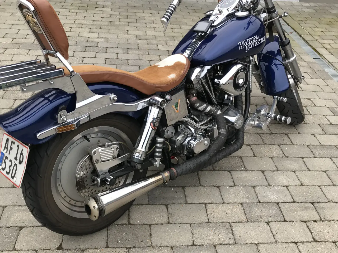 Billede 4 - Harley Davidson 1973 Super Glide