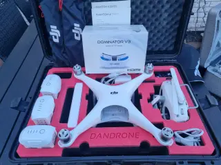 Drone - Phantom 4 Pro+ inkl. 3 stk. batterier