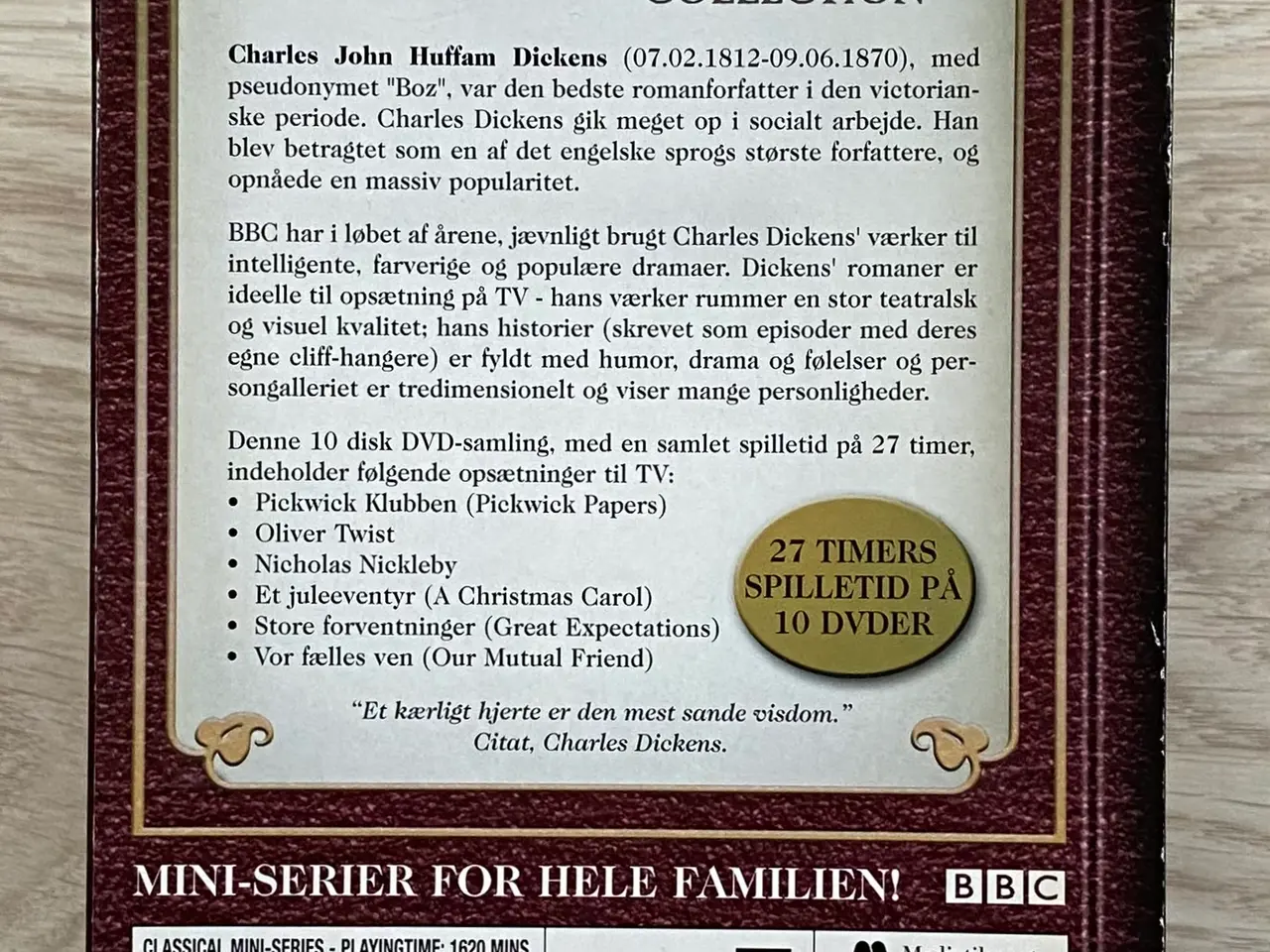 Billede 3 - The Charles Dickens Collection BOX 1 (10-disc)