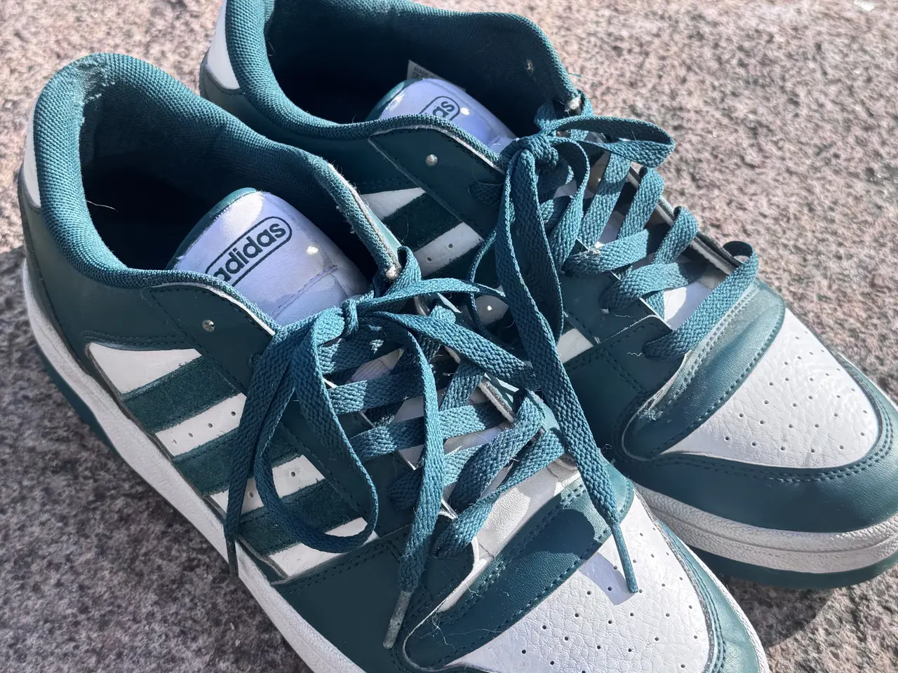 Billede 2 - Nike Air Force 1 Størrelse 46 Grøn Edition God Sta