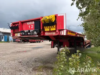 Blokvogn Nooteboom MCO 58-04/Z med dobbeltudtræk, op til 32 meter
