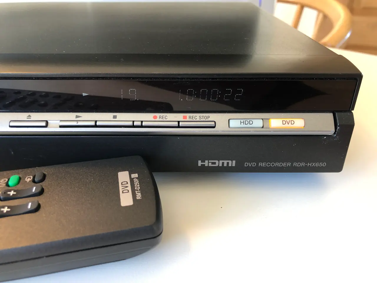 Billede 7 - Sony DVD afspiller med Harddisk optager