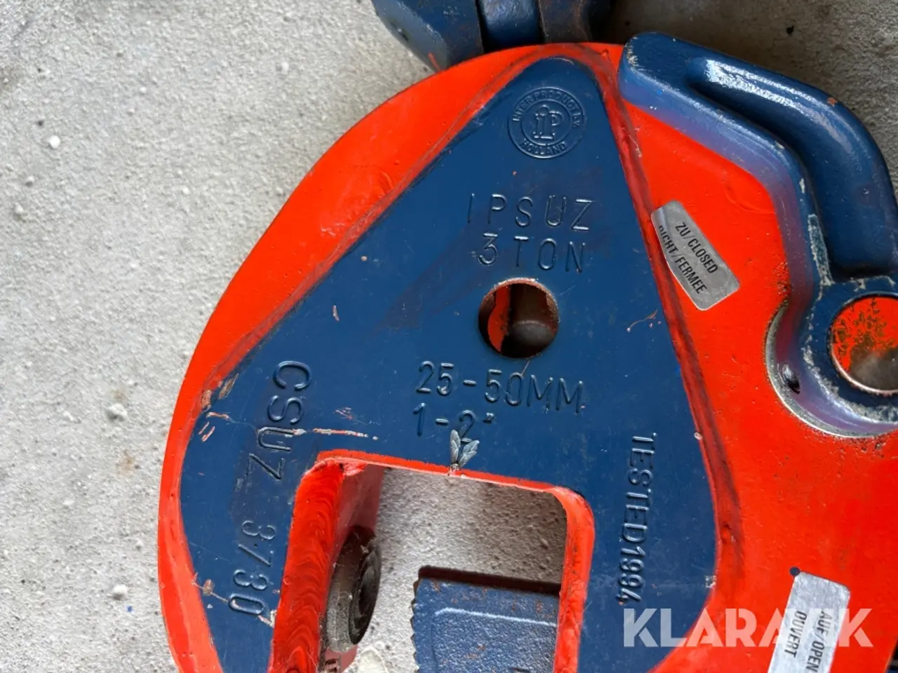 Billede 9 - Pladeklo Interproduct 25–50 mm 3 t