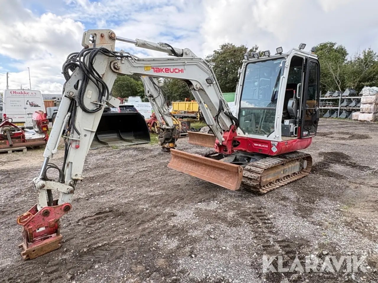 Billede 1 - Gravemaskine Takeuchi TB240