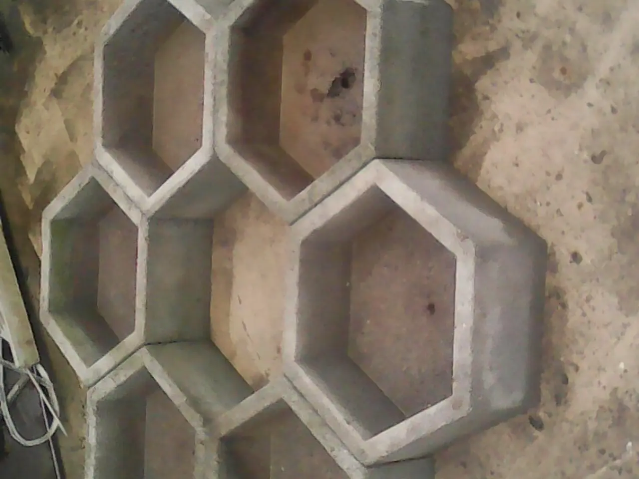 Billede 1 - 6 stk. Beton krukker