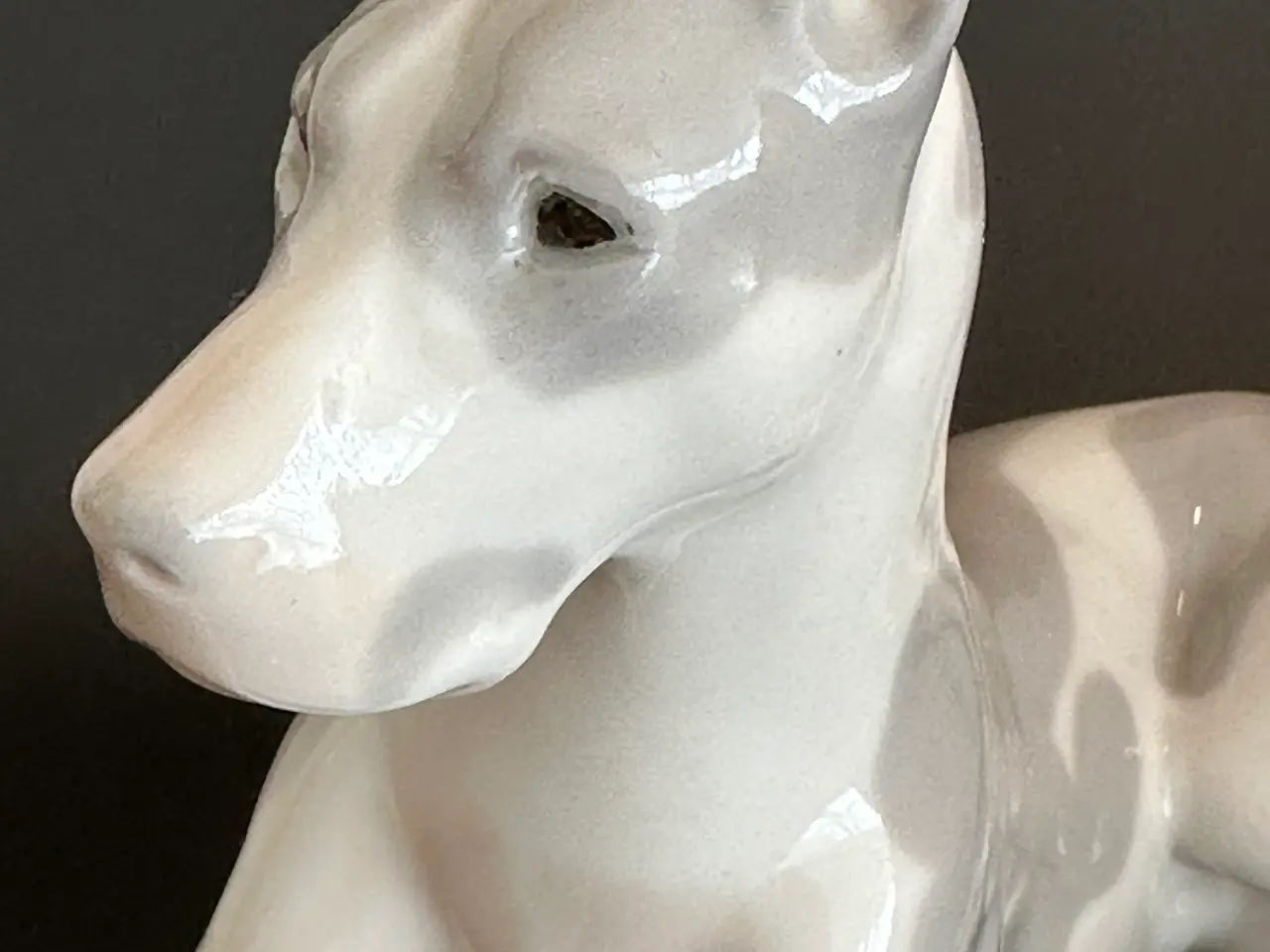 Billede 2 - Vintage hundefigur af porcelæn fra USSR