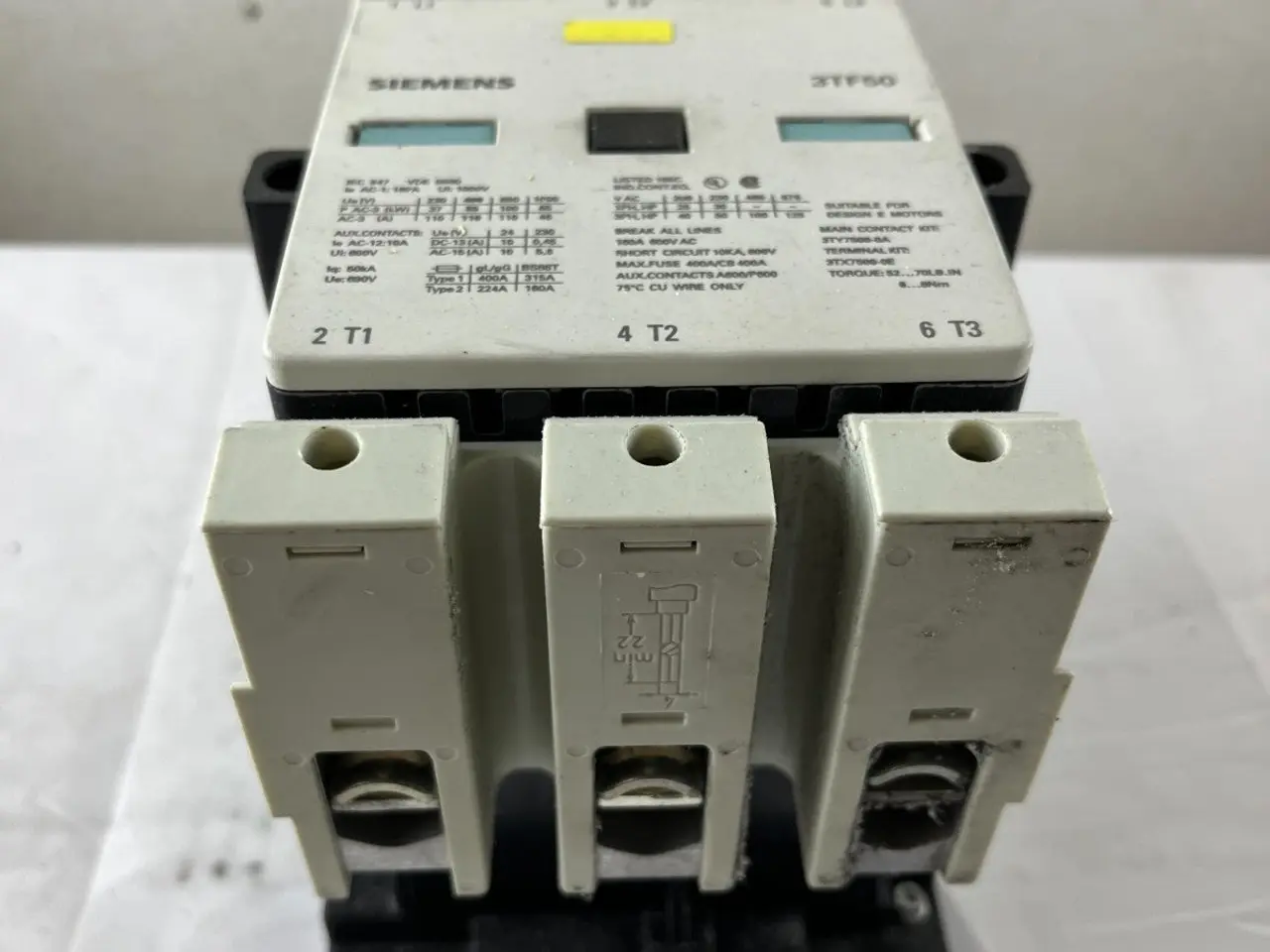 Billede 5 - Siemens 3TF50 World Series Power kontaktor 3-Pole