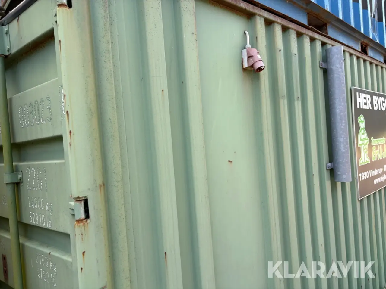 Billede 4 - Container 20 fod med isoleret kontor