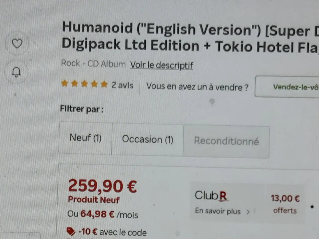 Billede 4 - Tokio Hotel ... Humanoid super de-luxe edition