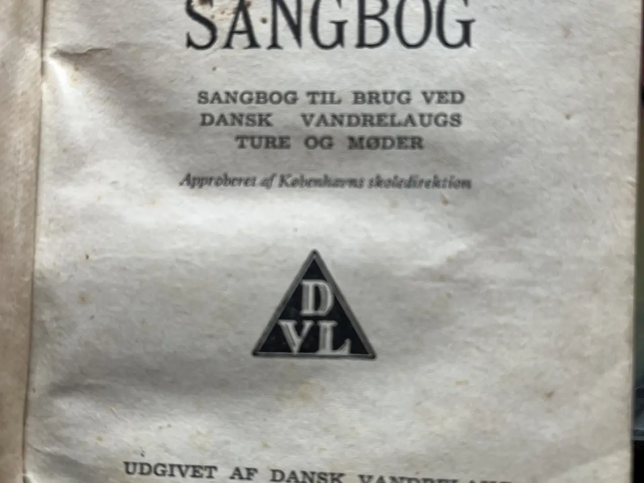 Billede 2 - Dansk Vandrelaugs Sangbog 1958. Giv bud.