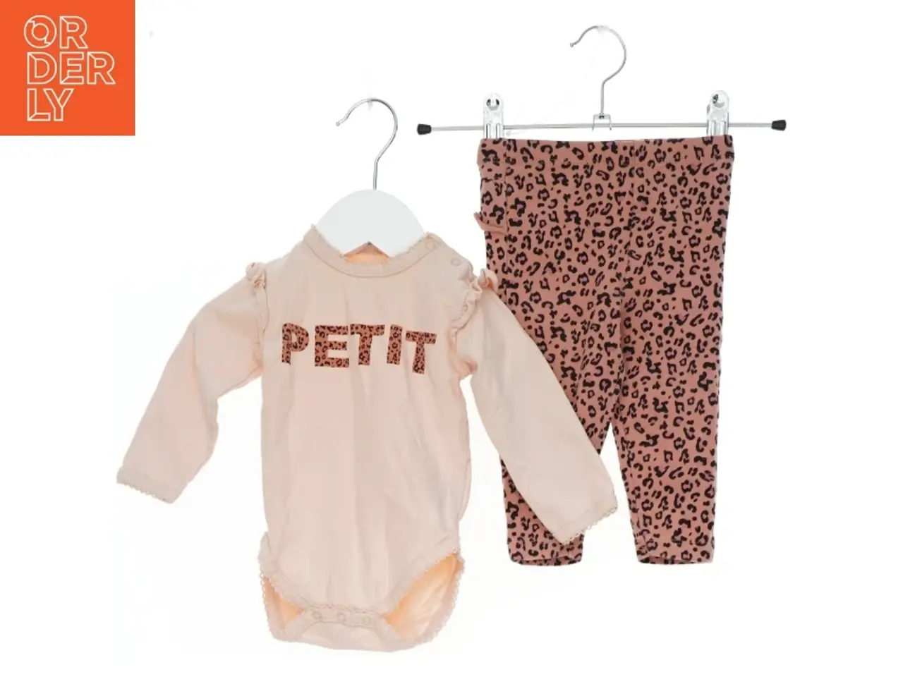 Billede 1 - Baby bodystocking og leggings sæt fra Petit (str. 62)