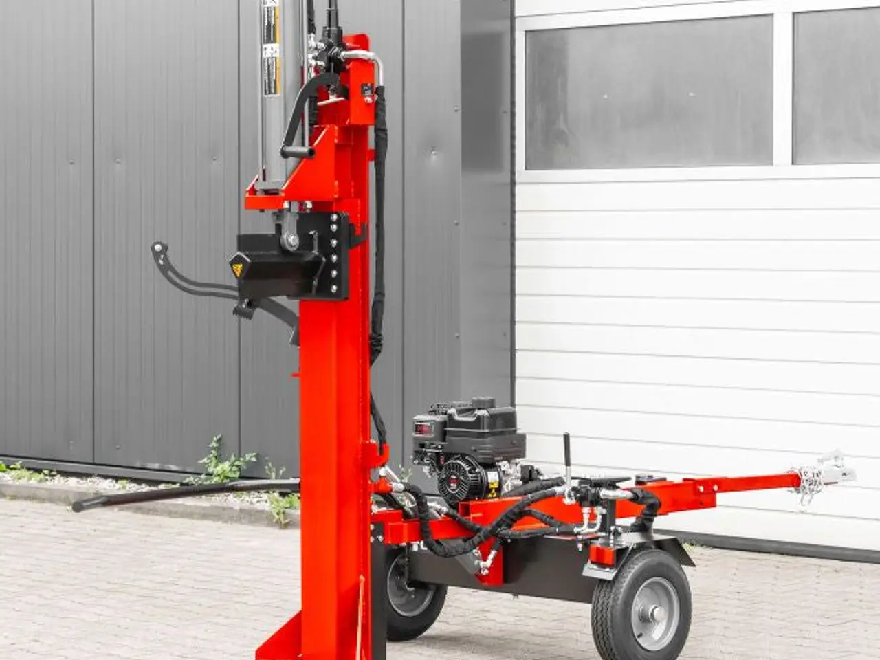 Billede 2 - WoodMaster CWM20B – 20 ton benzin brændekløver (lodret)