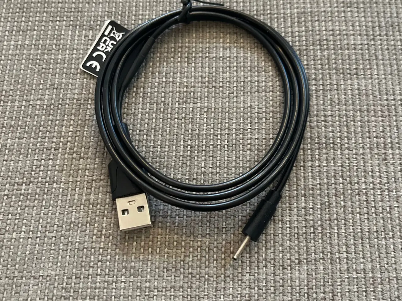 Billede 1 - Nokia USB opladerkabel 2mm, sort