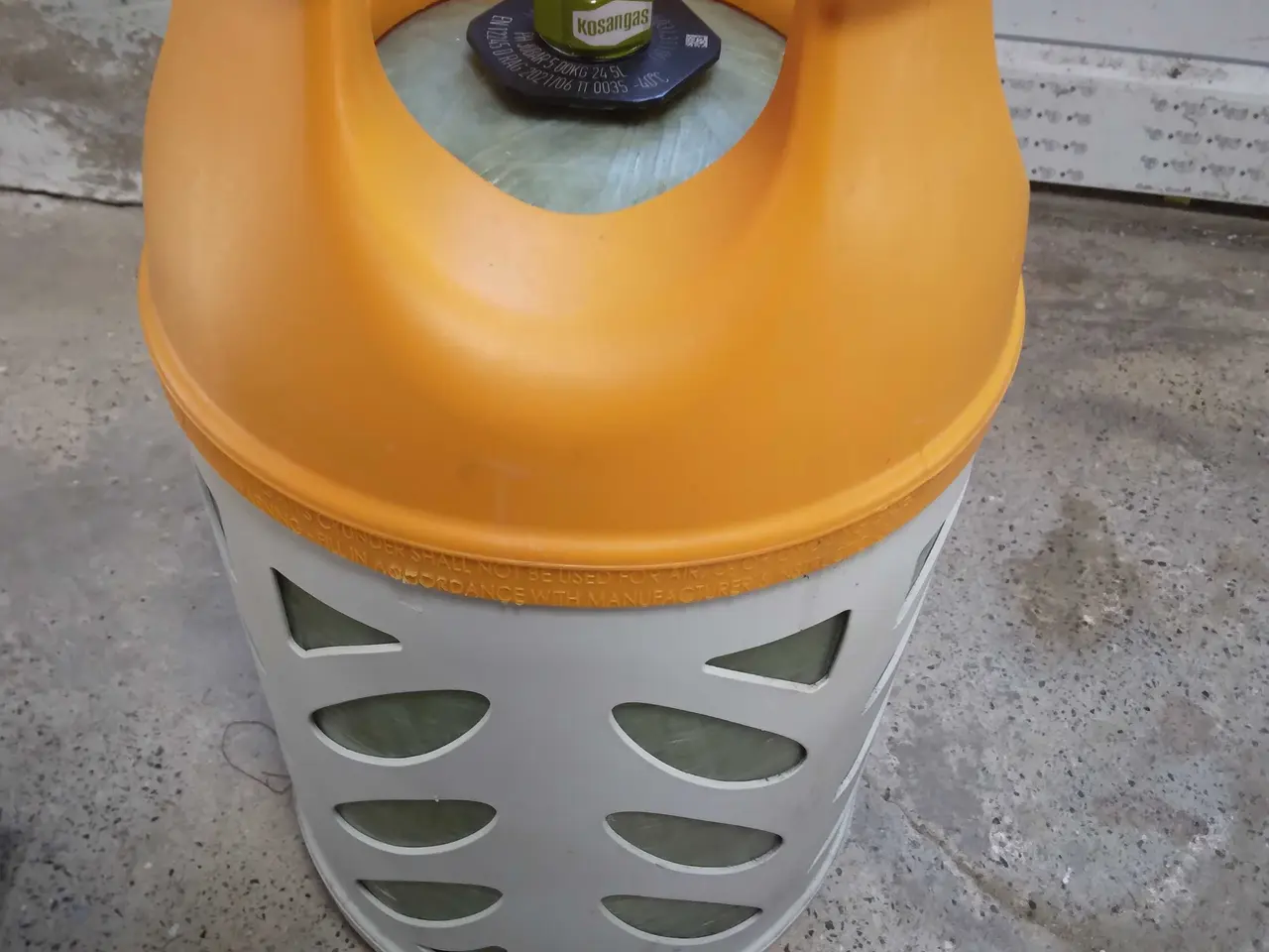 Billede 1 - 1 stk fyldte 10 kg letvægt gasflaske