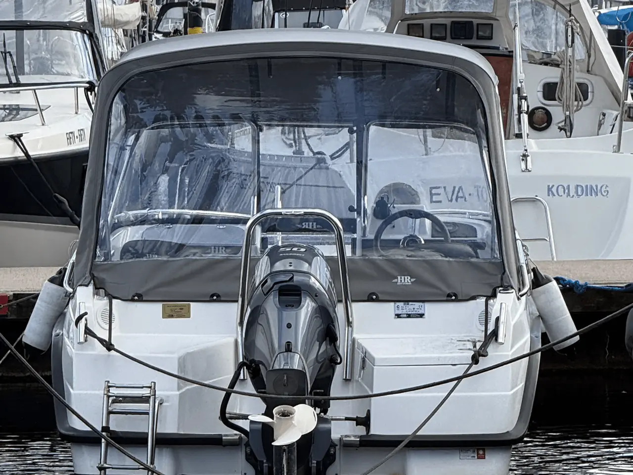 Billede 5 - HR 480 BR med 50 hk Yamaha