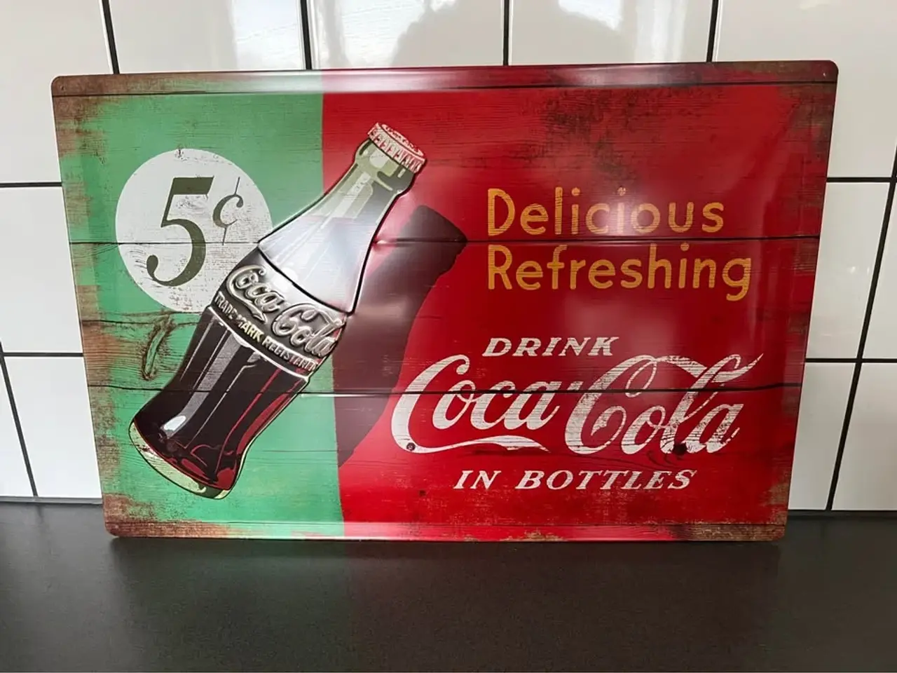 Billede 2 - Coca Cola Blikskilt