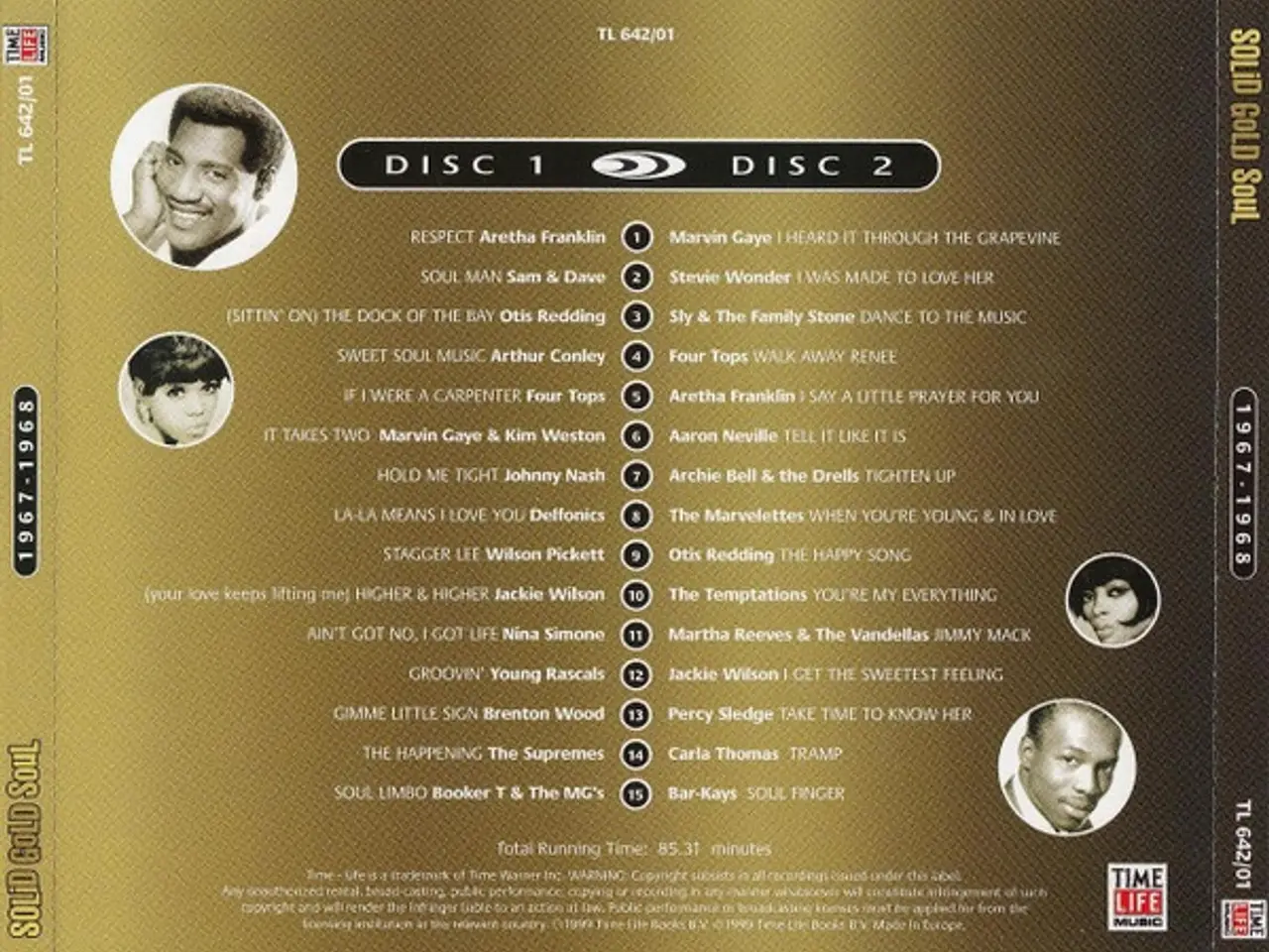 Billede 2 - Diverse kunstnere – Solid Gold Soul 1967 – 2CD