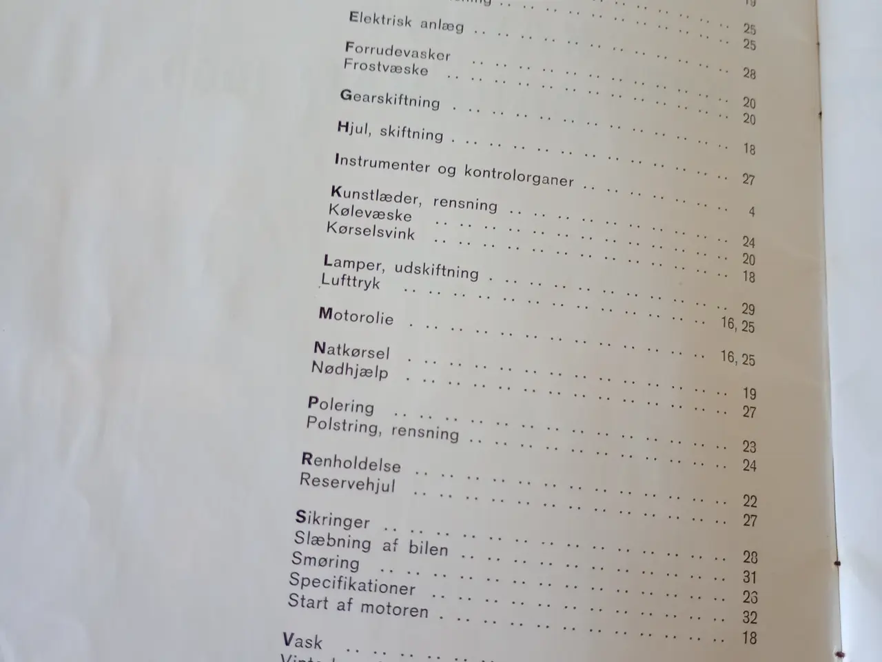 Billede 2 - Instruktionsbog til  Opel Kadett caravan 1000