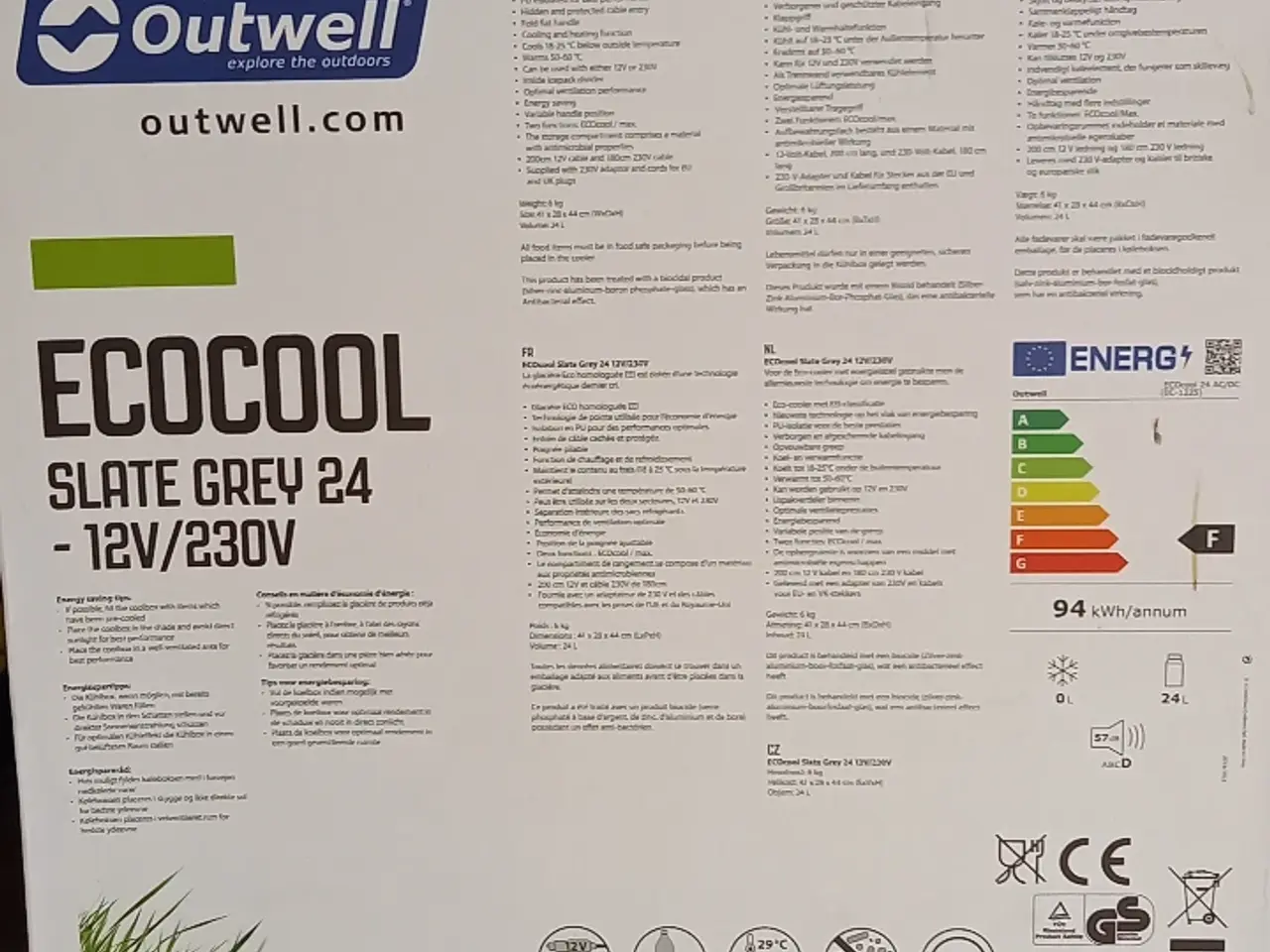 Billede 1 - Køleboks outwell ecocool .