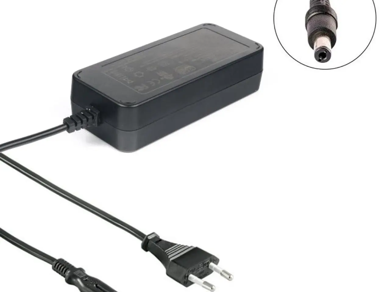 Billede 1 - Oplader El cykel / el-løbehjul 36V batterier (42V 2A)