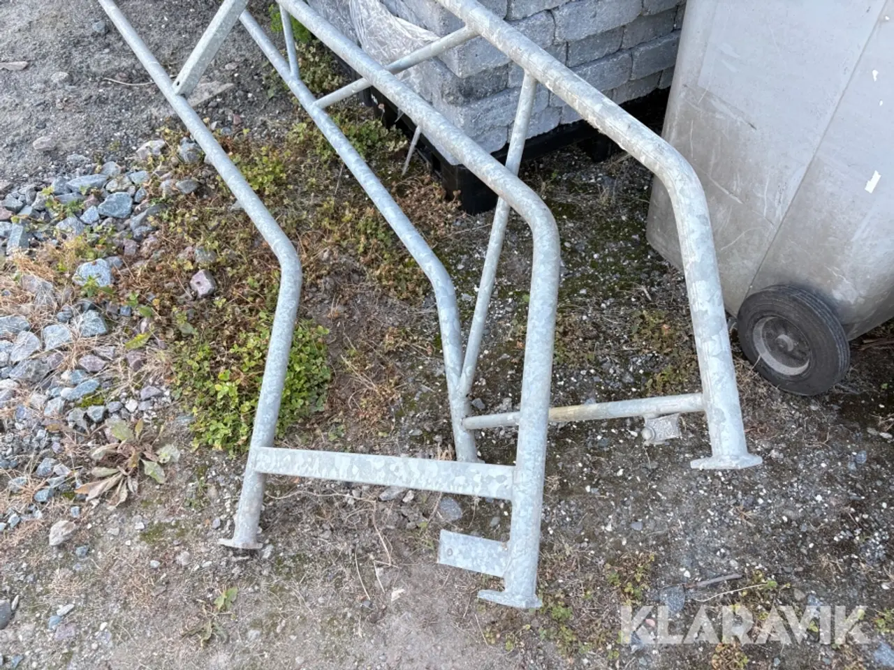 Billede 3 - Sikkerhedsrækværk galvaniseret, 2 Styk