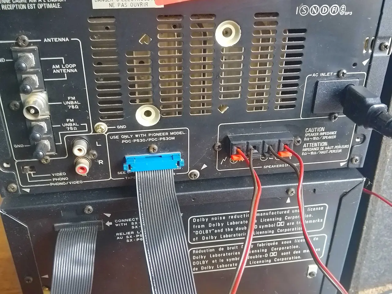 Billede 10 - Pioneer Model SX-P530 stereo anlæg