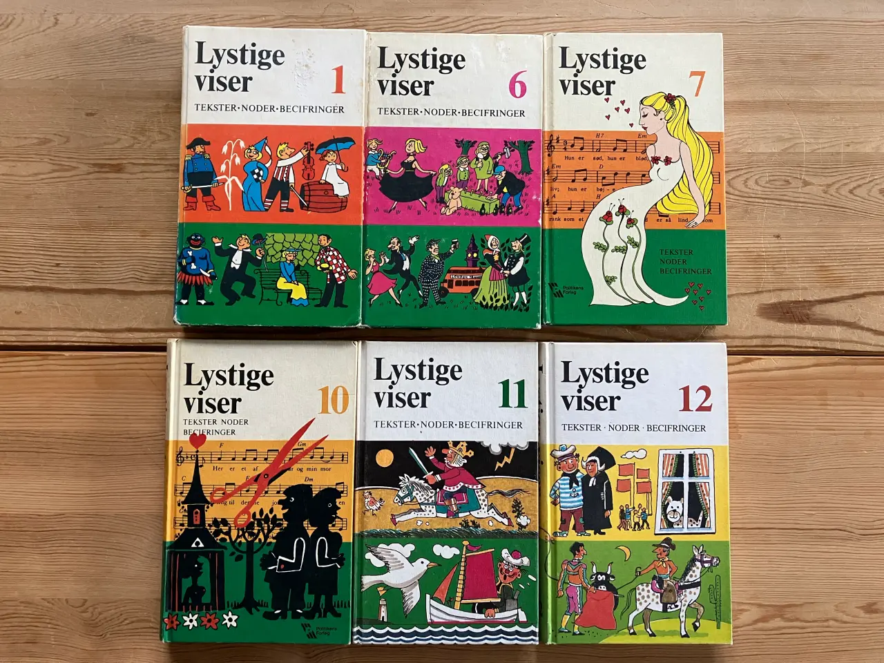 Billede 1 - Lystige Viser 1 2 3 4 5 6 7 8 og 9 m.fl.