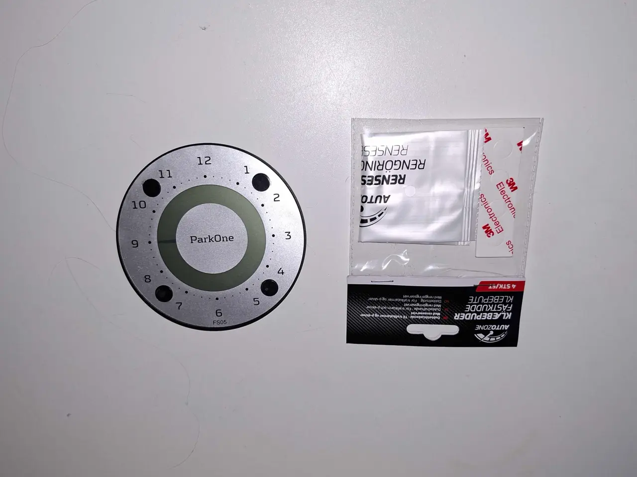 Billede 1 - ParkOne parkeringsskive