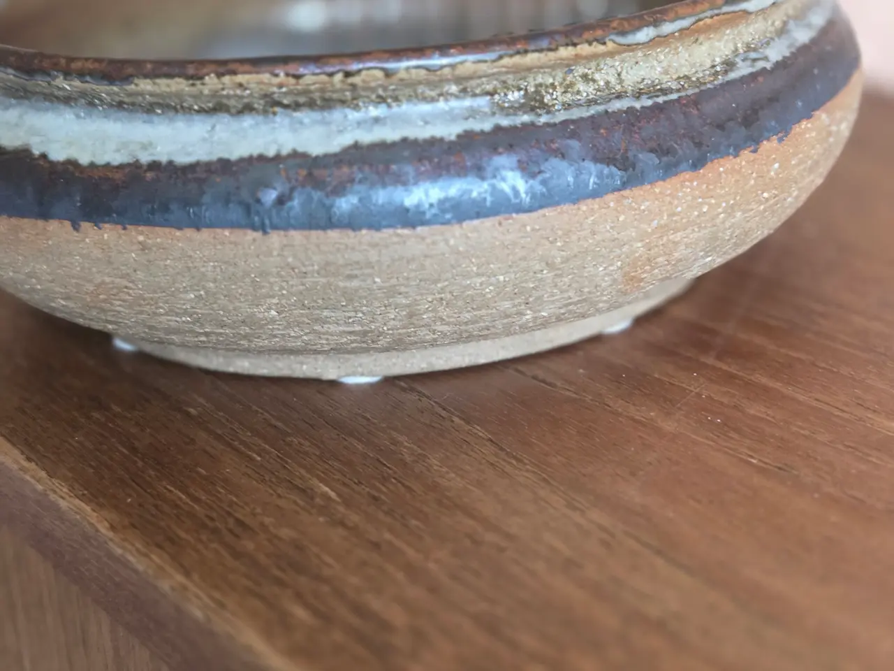 Billede 4 - Axella design keramikskål Brun med glasurkant 23cm