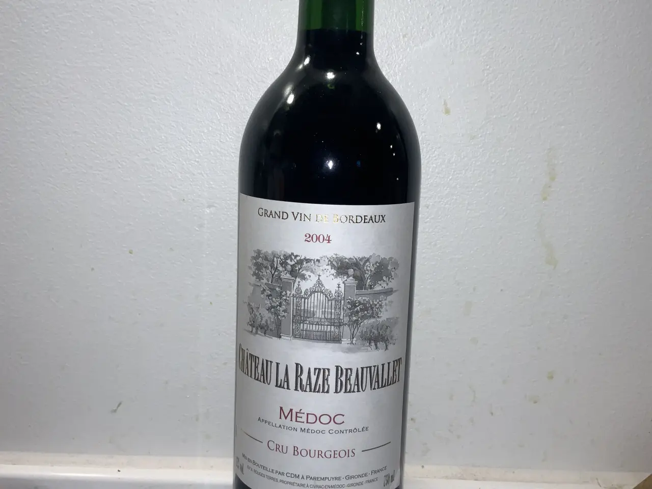 Billede 3 - Château La Raze Beaulieu Médoc rødvin fra 2004