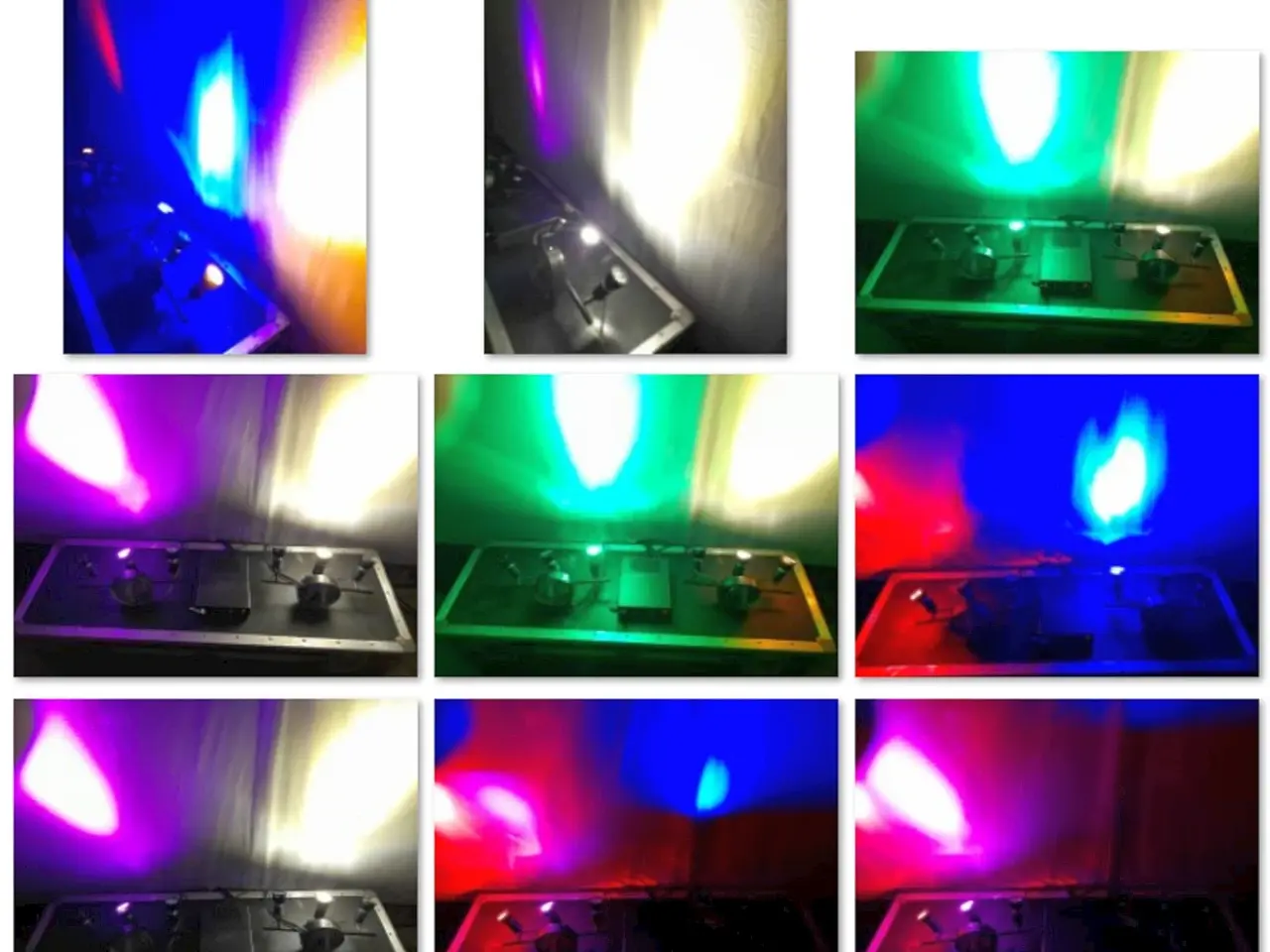 Billede 13 - Udlejes - 6 CH Løbe-Lysshow 6 kanal GU10 LED.